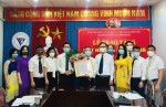 Chi bộ Cơ quan Liên hiệp các Hội Khoa học và Kỹ thuật tỉnh  trao Huy hiệu 55 tuổi Đảng cho đảng viên