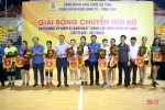 Sôi nổi Giải bóng chuyền hơi nữ chào mừng kỷ niệm  93 năm Ngày thành lập Công đoàn Việt Nam