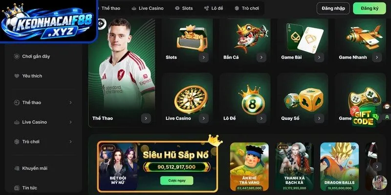 Các siêu phẩm cá cược tại 86BET