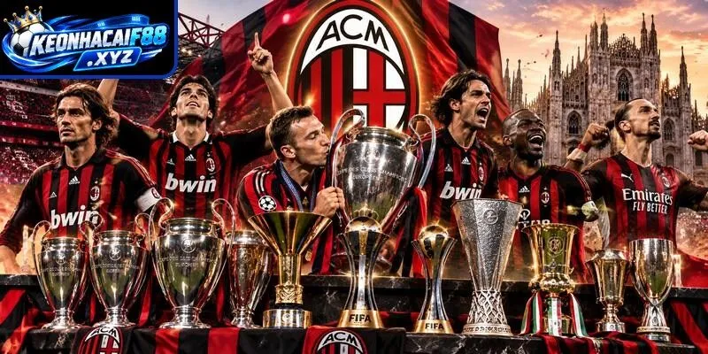 Thành tích và danh hiệu đáng chú ý của đội bóng AC Milan