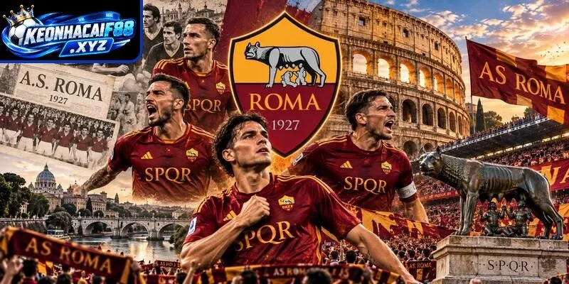 Lịch sử hình thành và phát triển của CLB bóng đá AS Roma