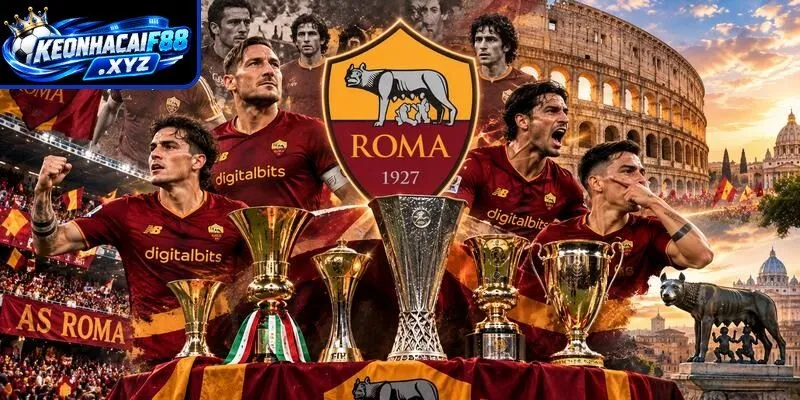 Thành tích và danh hiệu đáng chú ý của đội bóng AS Roma
