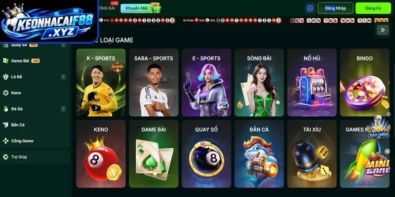 Danh sách game hot tại nền tảng trực tuyến FO88