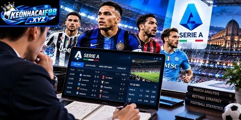 Phân tích kết quả Serie A và ý nghĩa với cược thủ