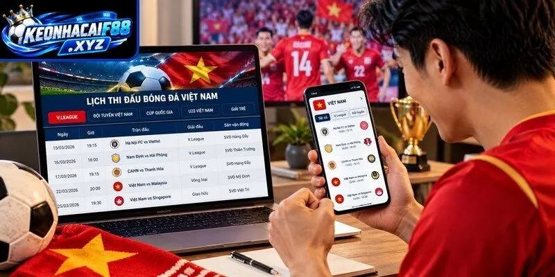 Cách theo dõi lịch thi đấu bóng đá Việt Nam dễ thực hiện