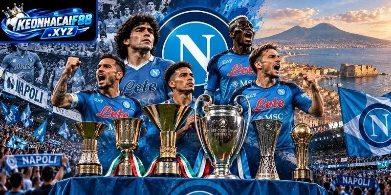 Thành tích nổi bật mà Napoli đã đạt được