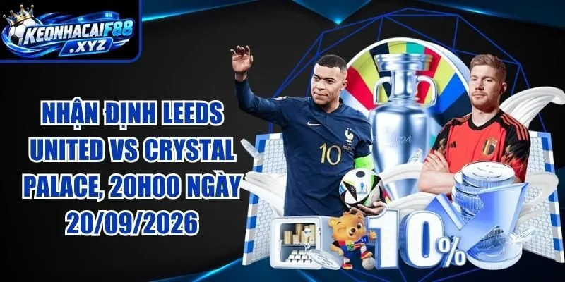 Nhận Định Leeds United vs Crystal Palace, 20h00 Ngày 20/09/2026