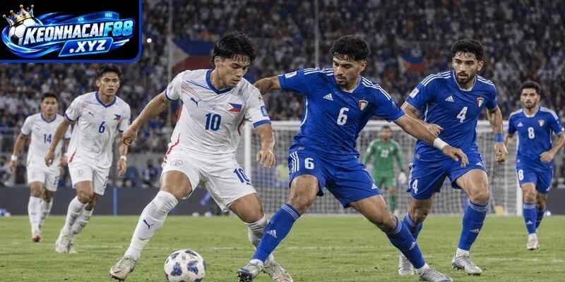 Phong độ của U23 Philippines và U23 Kuwait