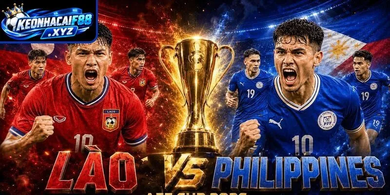Màn đụng độ kịch tính Laos vs Philippines