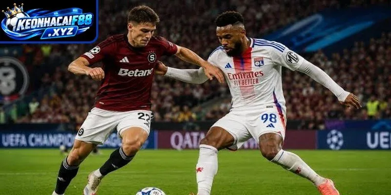 Phong độ của Lyon và Sparta Praha