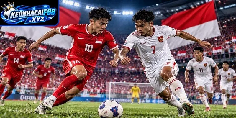 Màn đụng độ kịch tính Singapore vs Indonesia