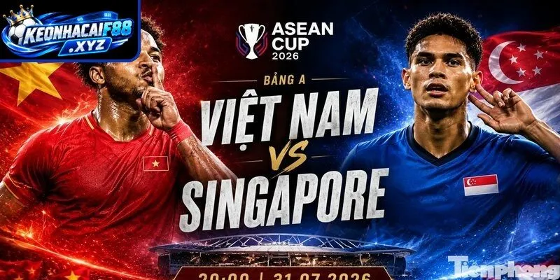 Màn đụng độ kịch tính Việt Nam vs Singapore
