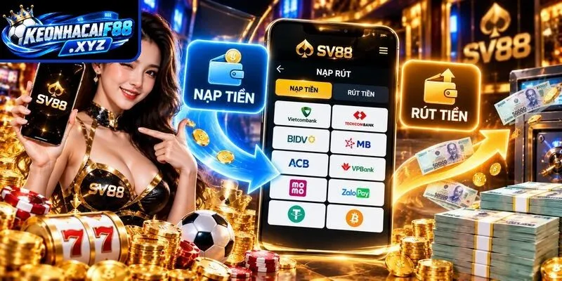 Cách thức nạp rút siêu đơn giản cho bet thủ