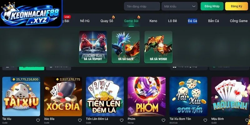 Tham gia kho trò chơi của VIVU88