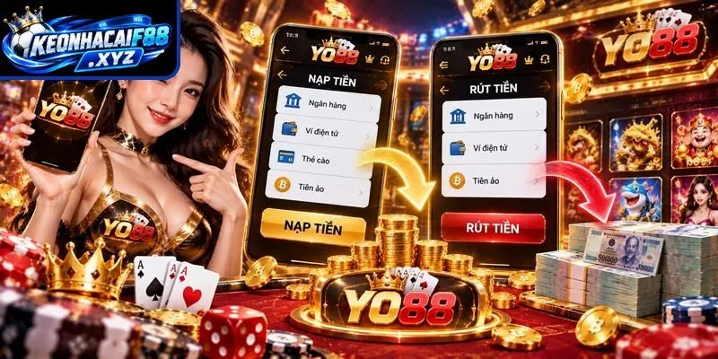 Hướng dẫn anh em người chơi từng bước rút tiền Yo88 nhanh chóng nhất 2025